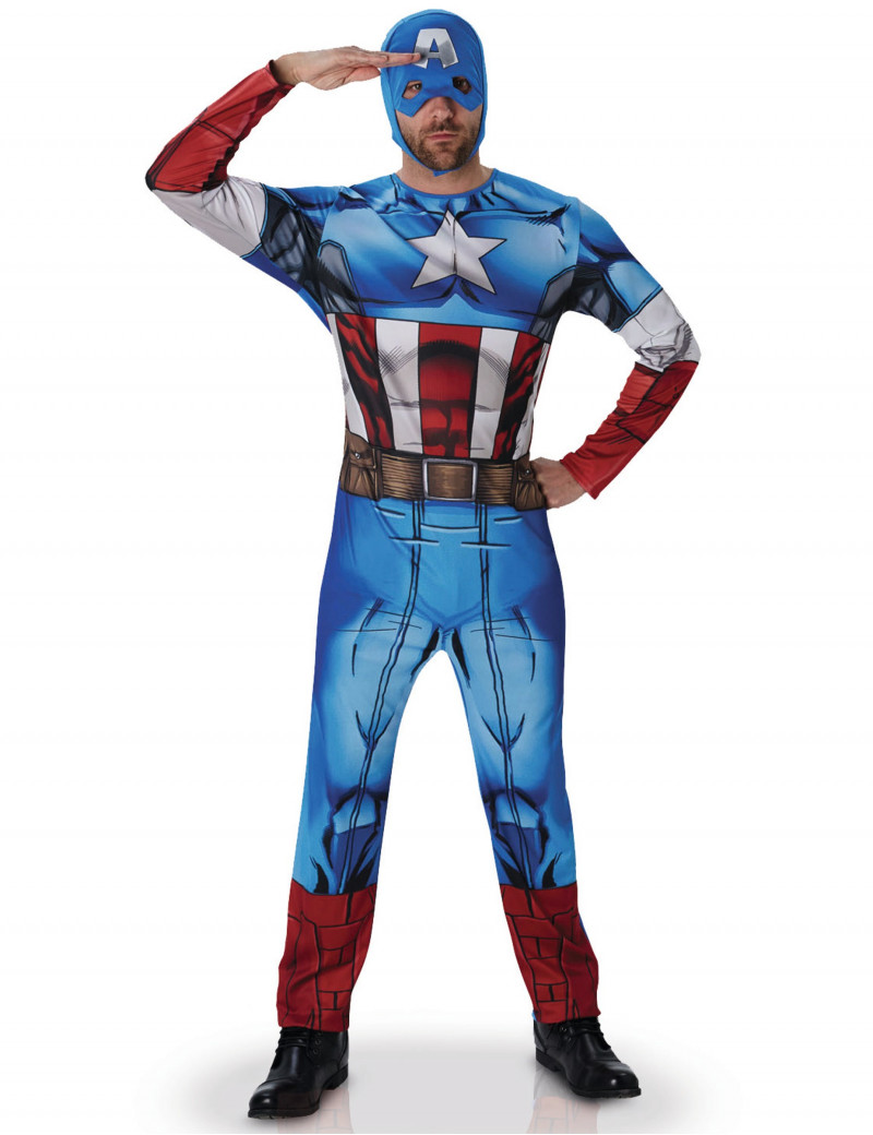 Le Costume de Captain America Vengeurs Costume Captain America Déguisement  Super Héros - 25/01/2024