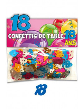 CONFETTIS DE TABLE 18