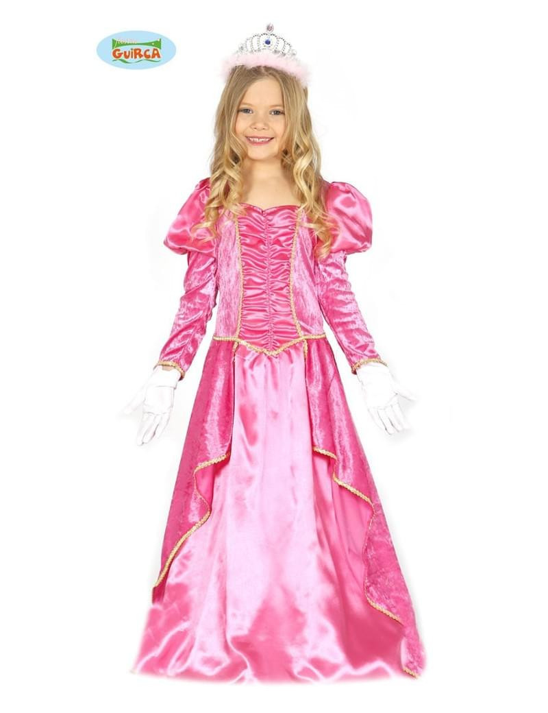 Déguisement princesse robe satinée fille : Deguise-toi, achat de  Déguisements enfants