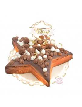 CAKE TOPPER HAPPY BIRTHDAY LUMINEUX